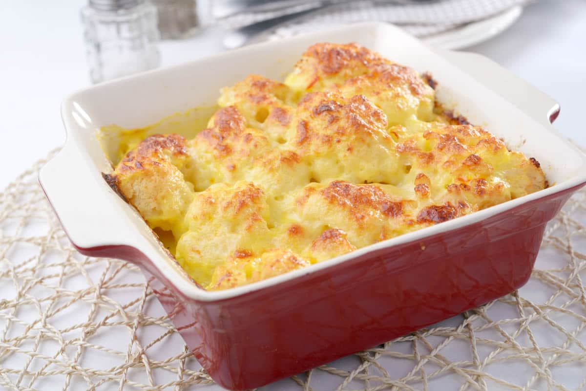 Gratin de chou-fleur au four