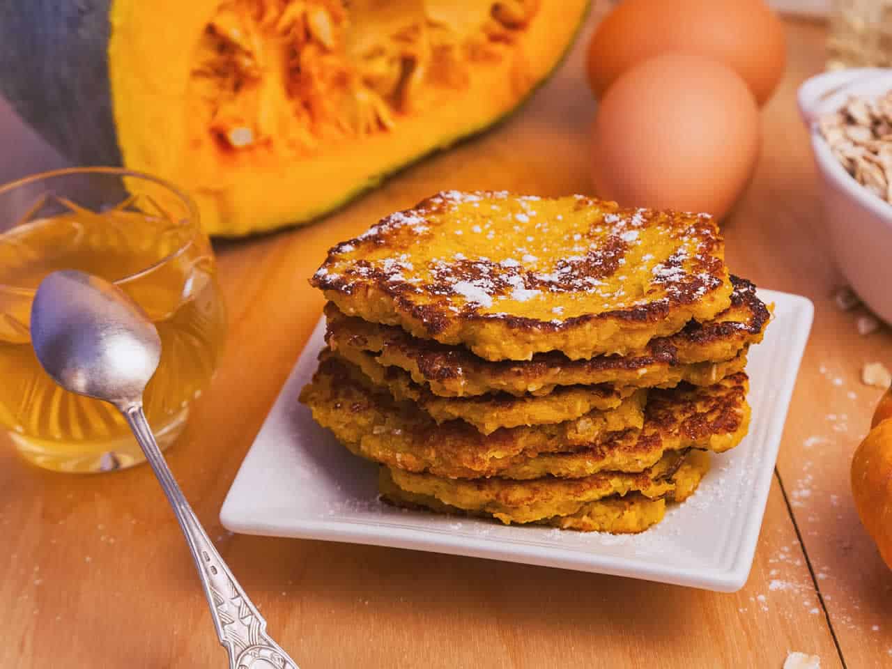Pancakes au potiron