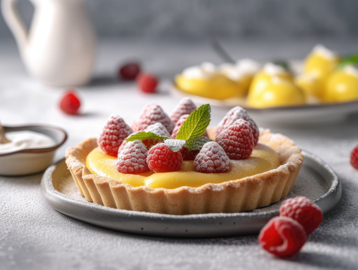 Tartelettes à la crème pâtissière