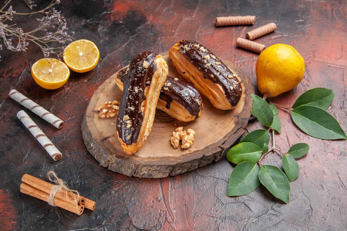éclairs au chocolat faciles