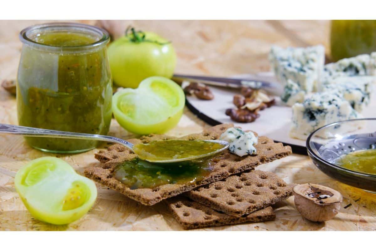 Confiture de tomate verte