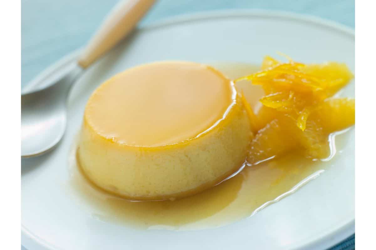 Flan à l'orange