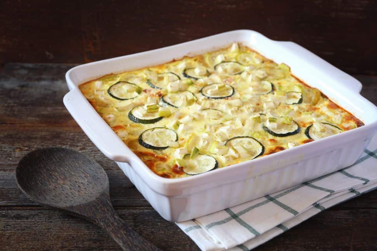 Gratin de courgettes simple et rapide