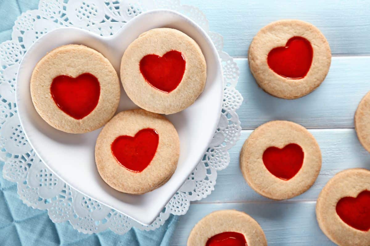 Jammy dodger biscuits