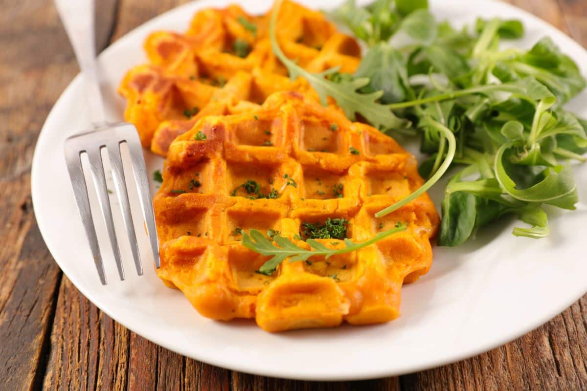 La gaufre de pommes de terre