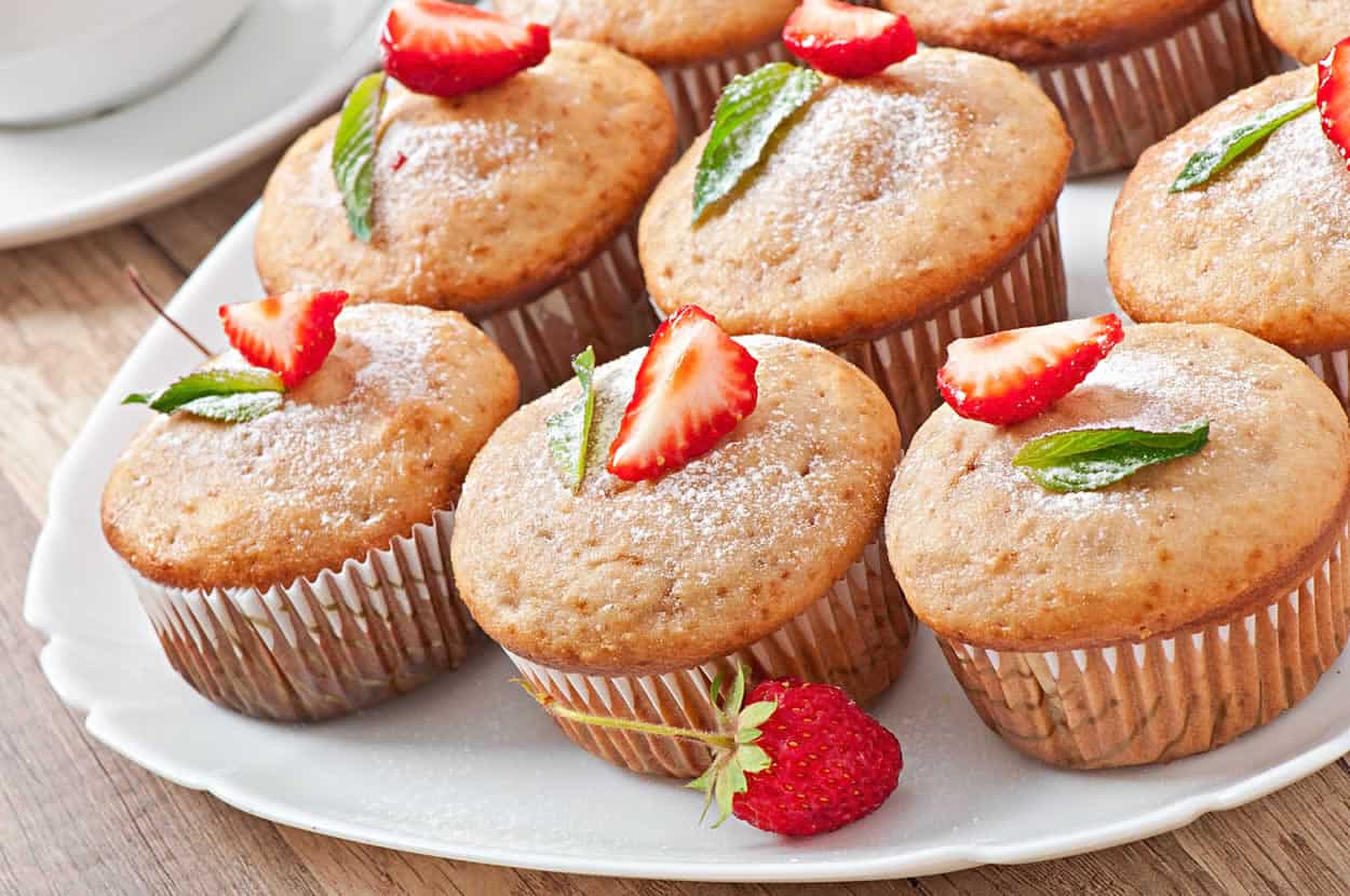 Muffins à la vanille