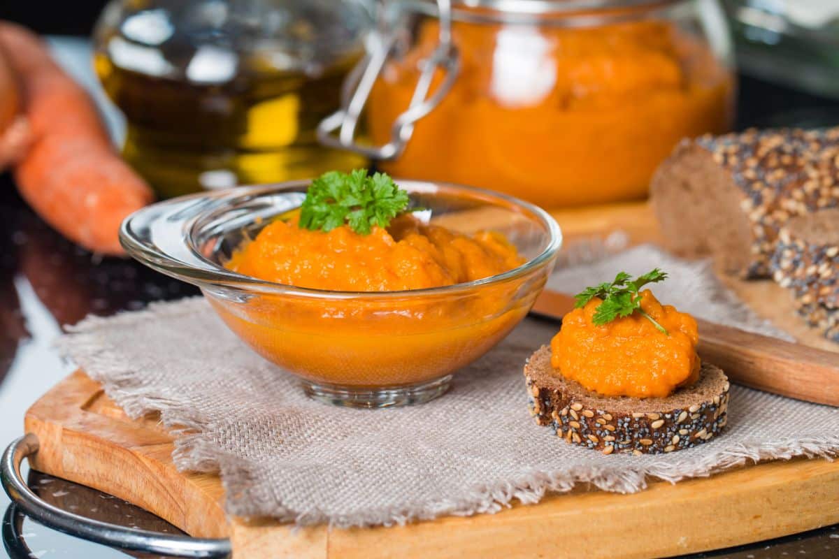 Purée de courge butternut