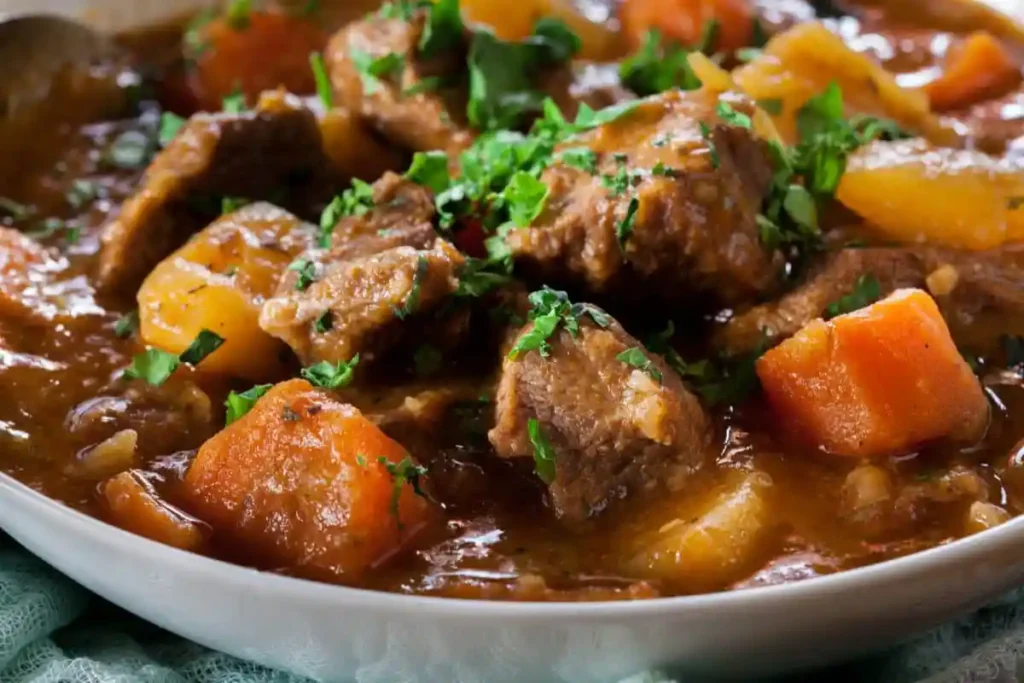 Ragout de porc à l'ancienne