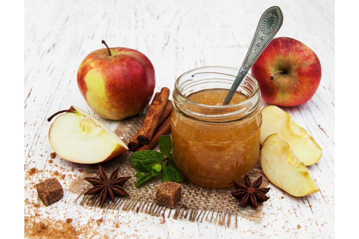 Recette confiture de pommes à l'ancienne
