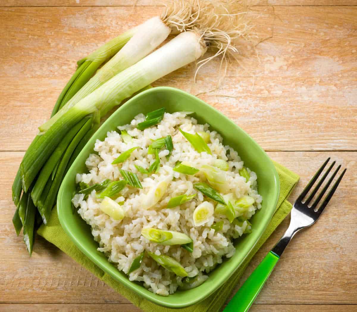 Risotto aux poireaux au Thermomix