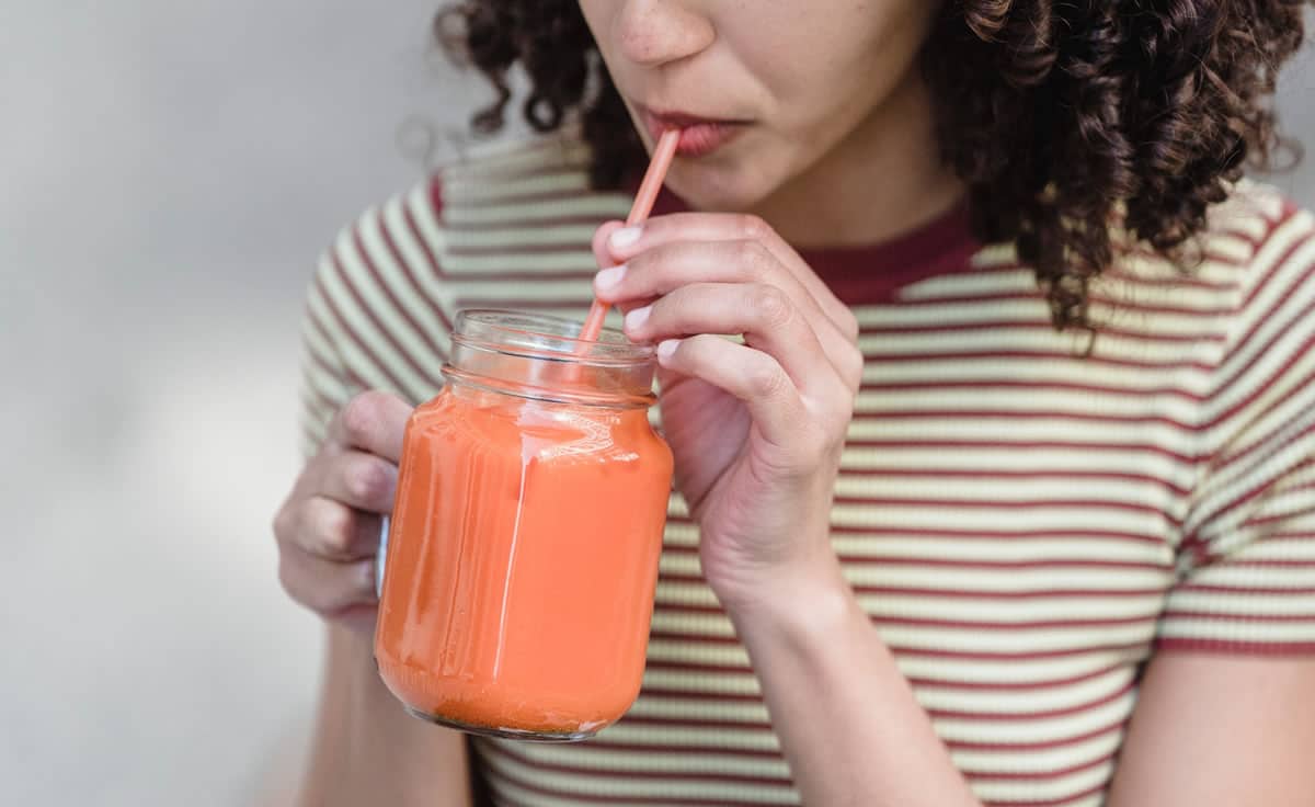 Smoothie pomme carotte