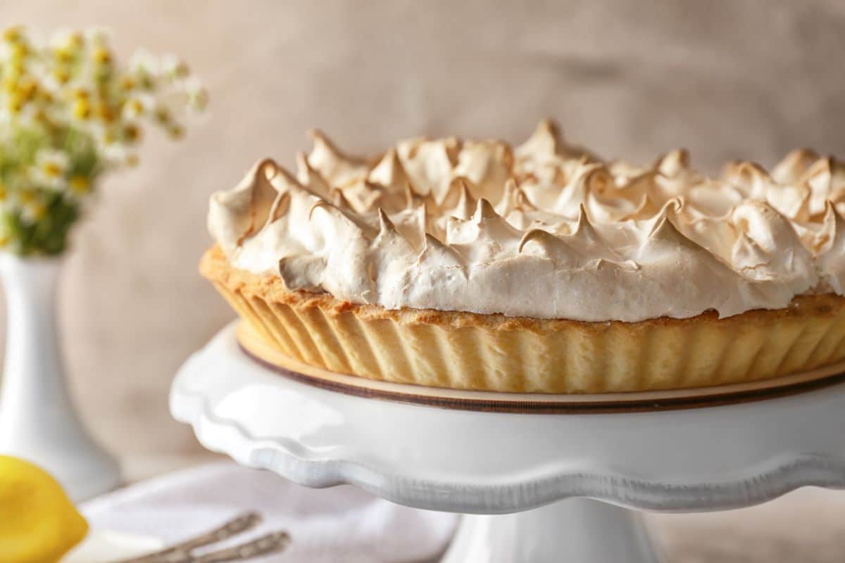 Tarte au citron meringuée