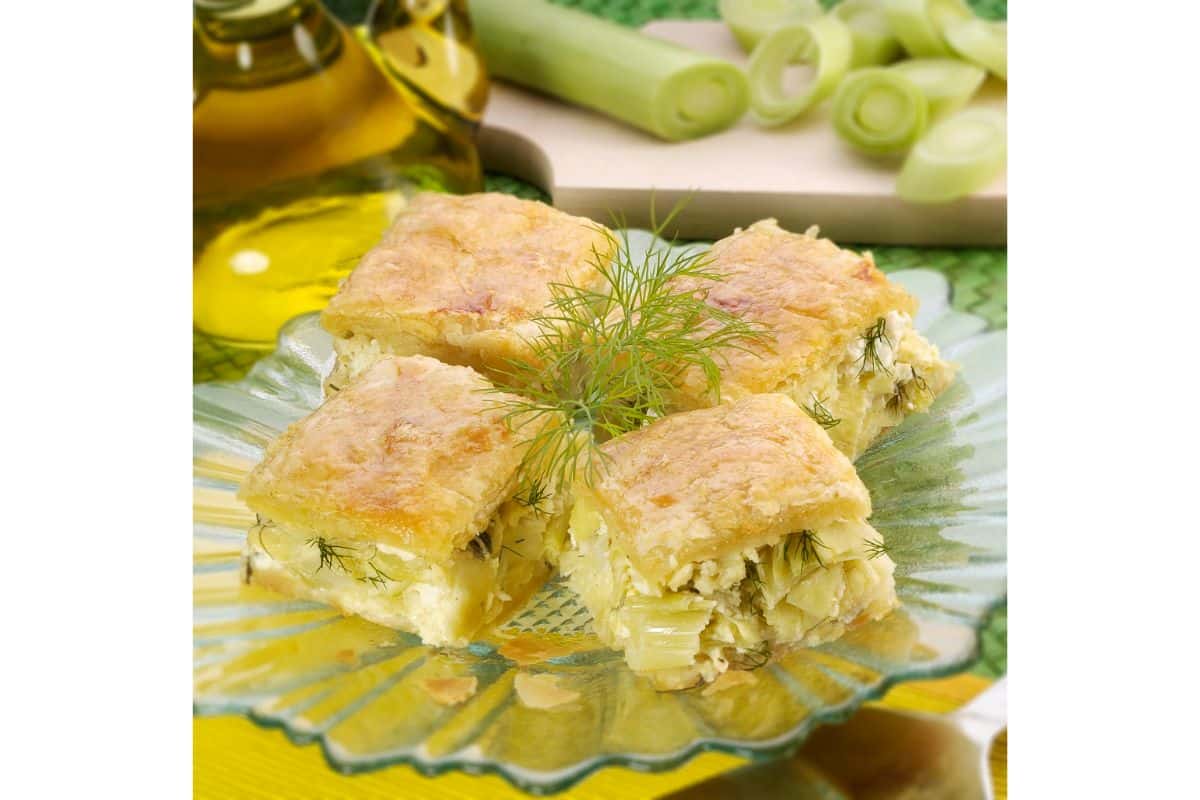 Tarte aux poireaux