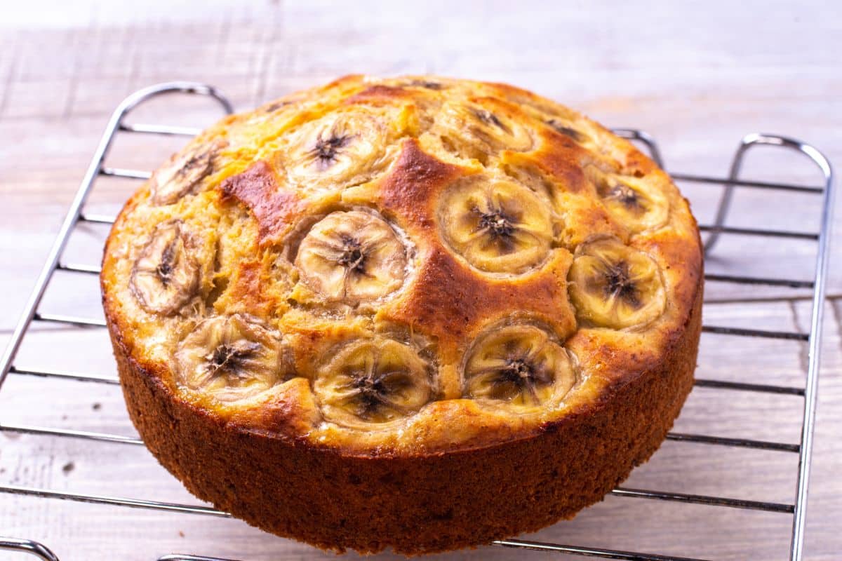 Cake Original à la Peau de Banane
