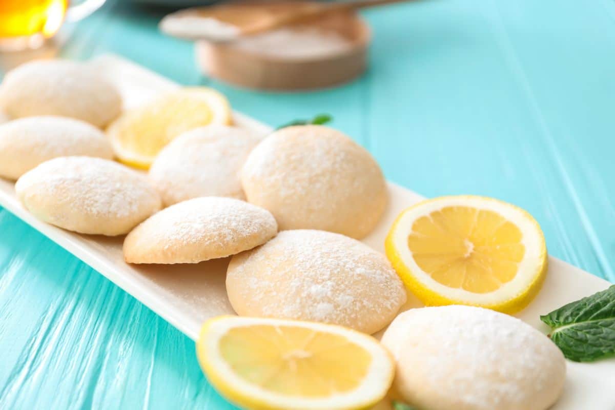 Biscuits au citron faits maison
