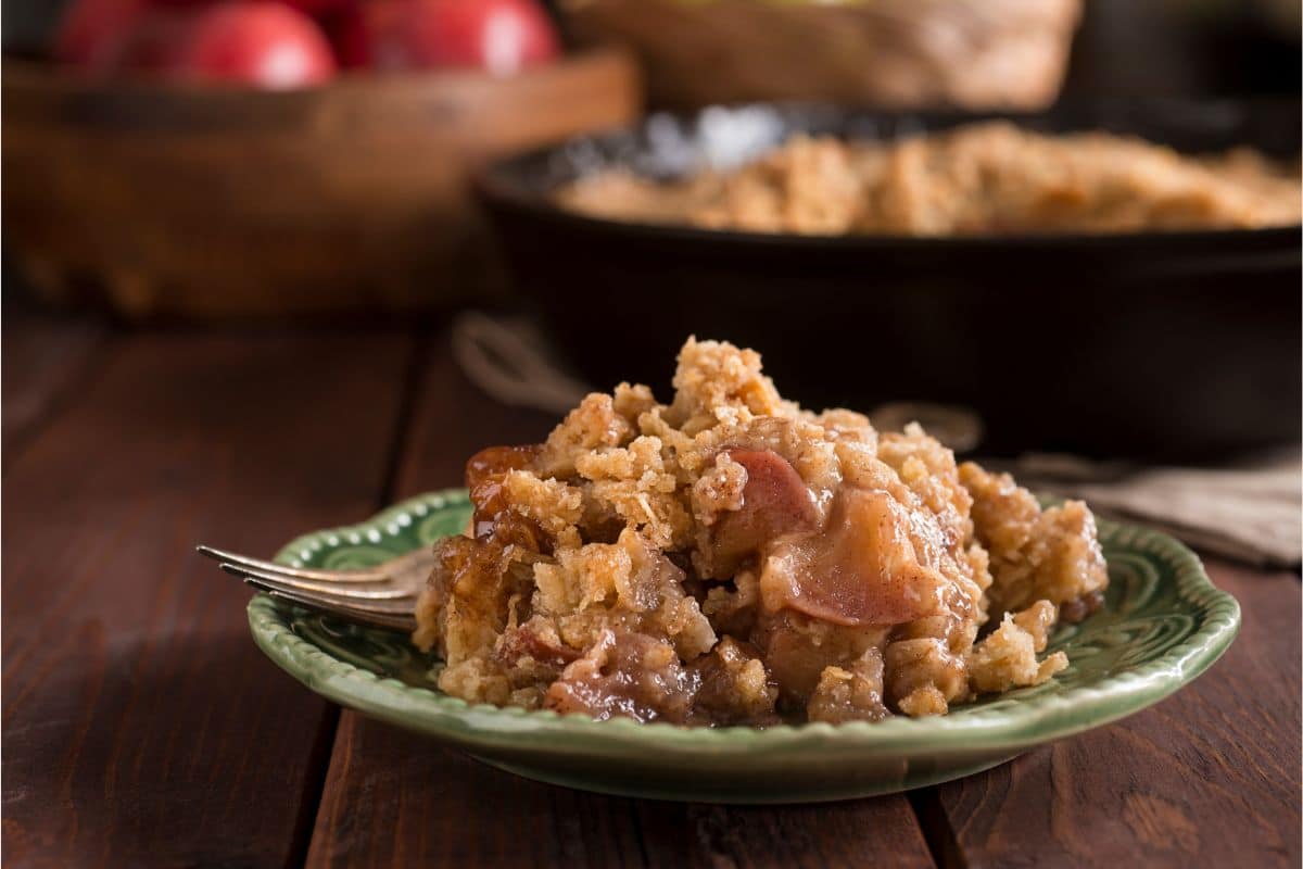 Crumble aux pommes