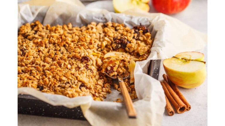 Crumble De Pommes Aux Flocons D'avoine - Cousina