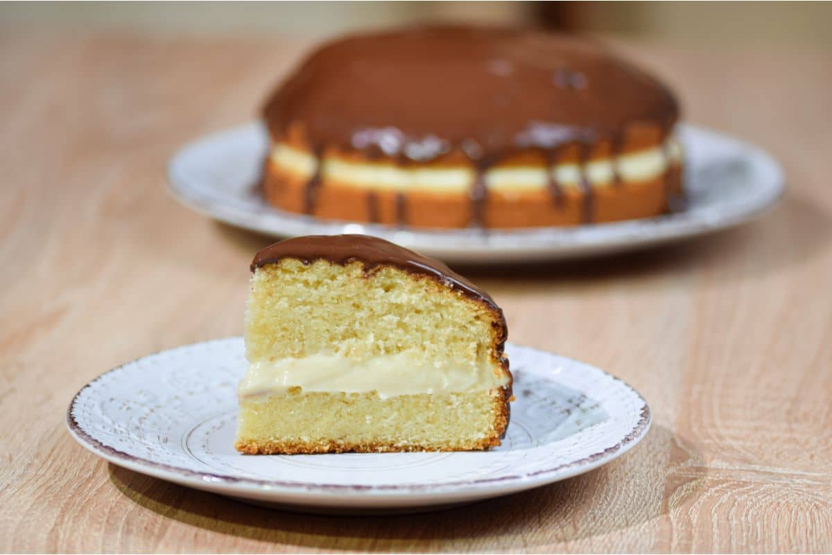 Gâteau fourré à la crème