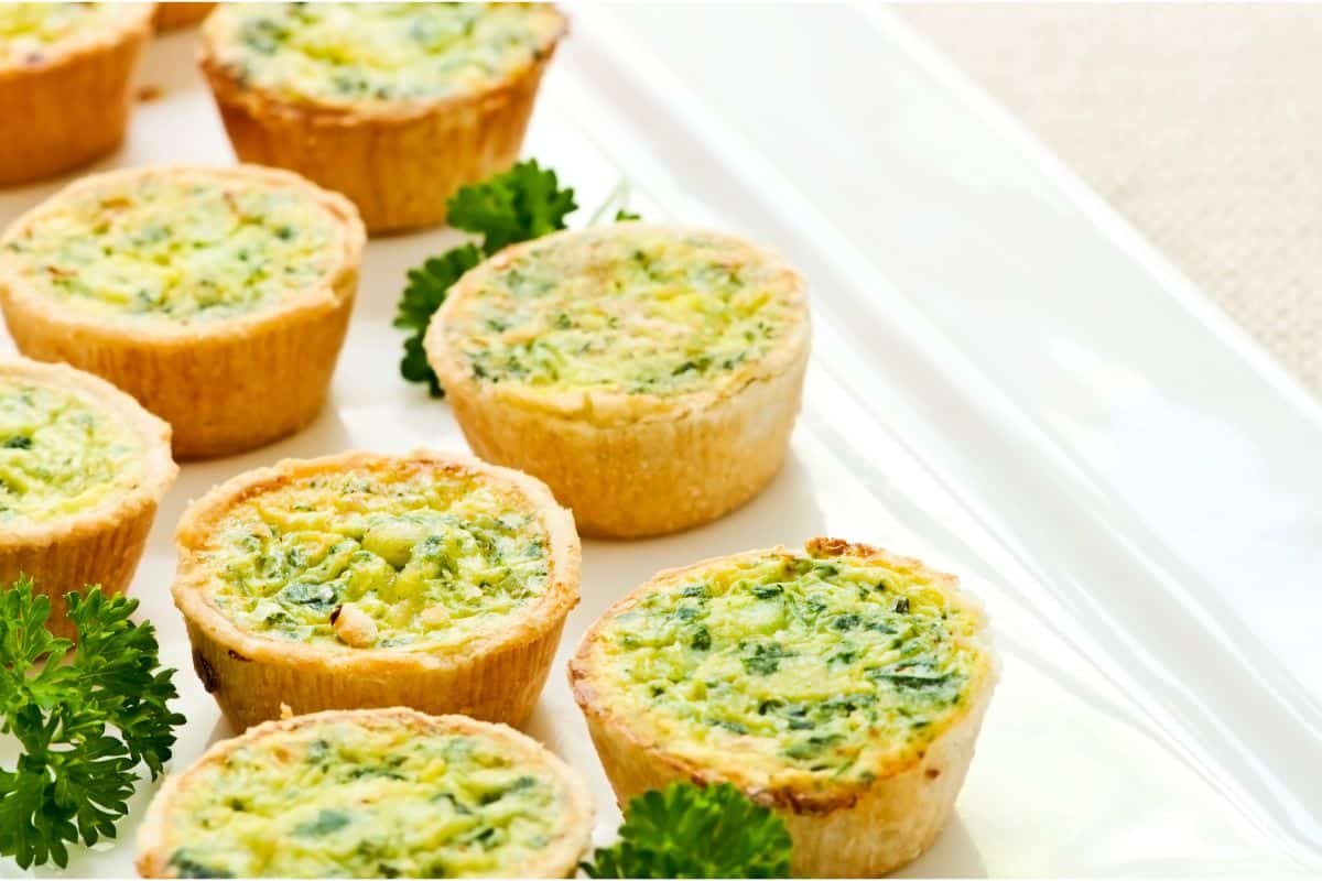 Mini-quiches au persil au Thermomix
