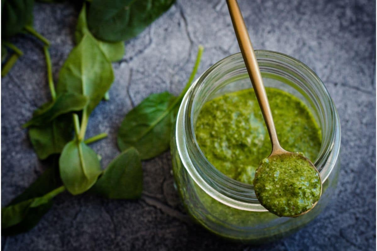 Pesto d'épinards