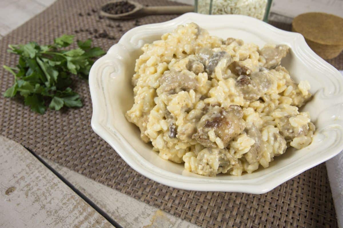 Risotto champignon