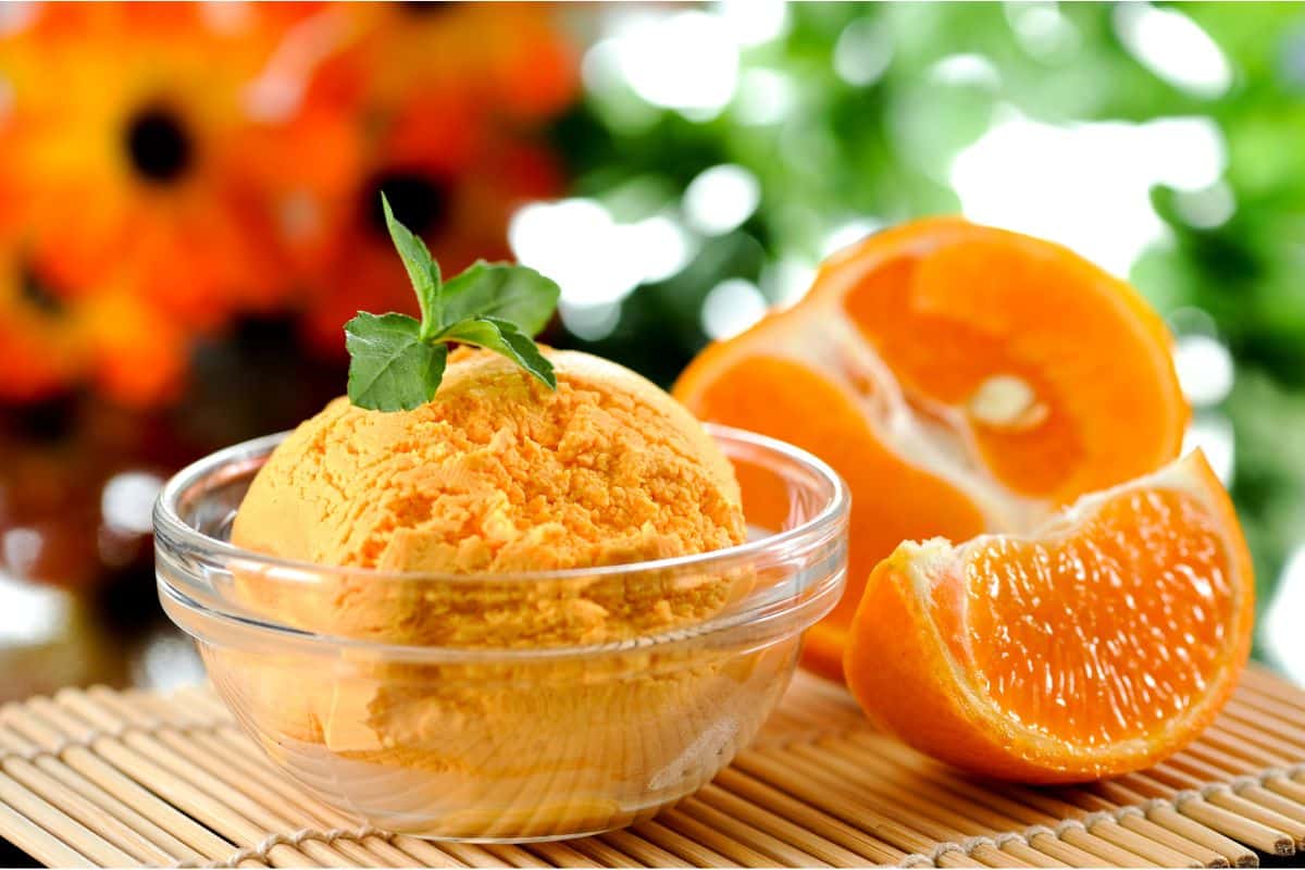 Sorbet à l'Orange