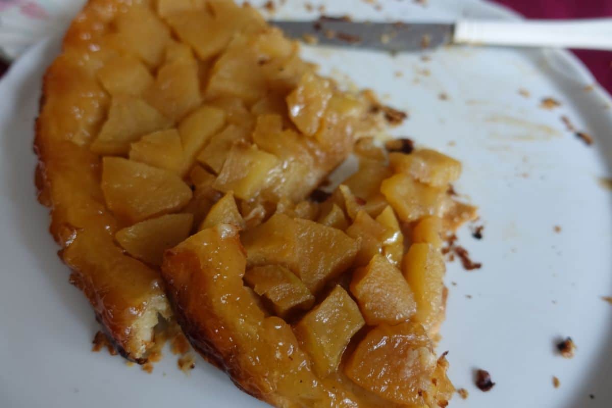 Tarte aux pommes caramélisées