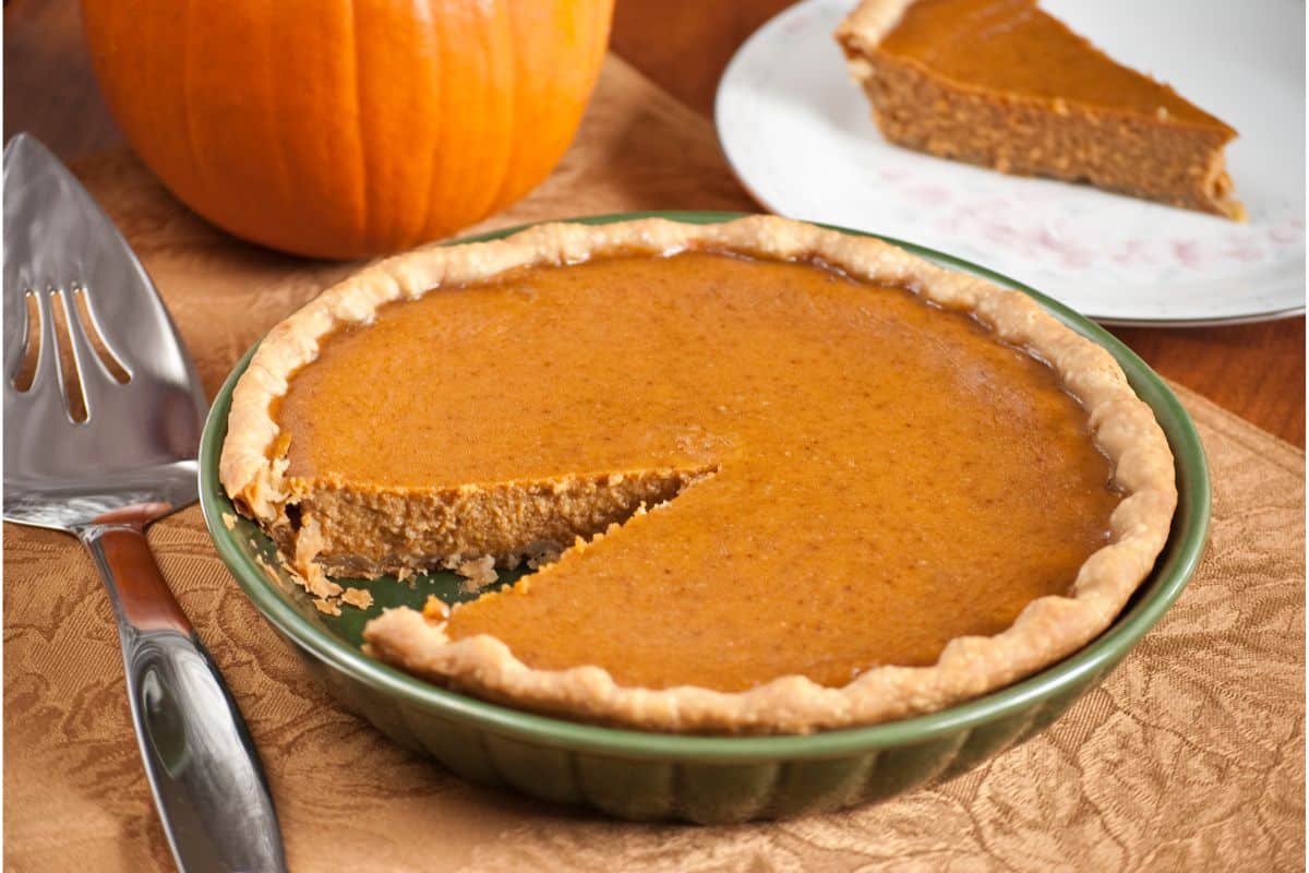 Tarte potiron sucrée