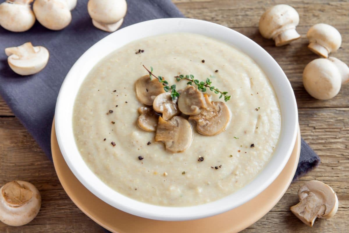 Velouté de champignons