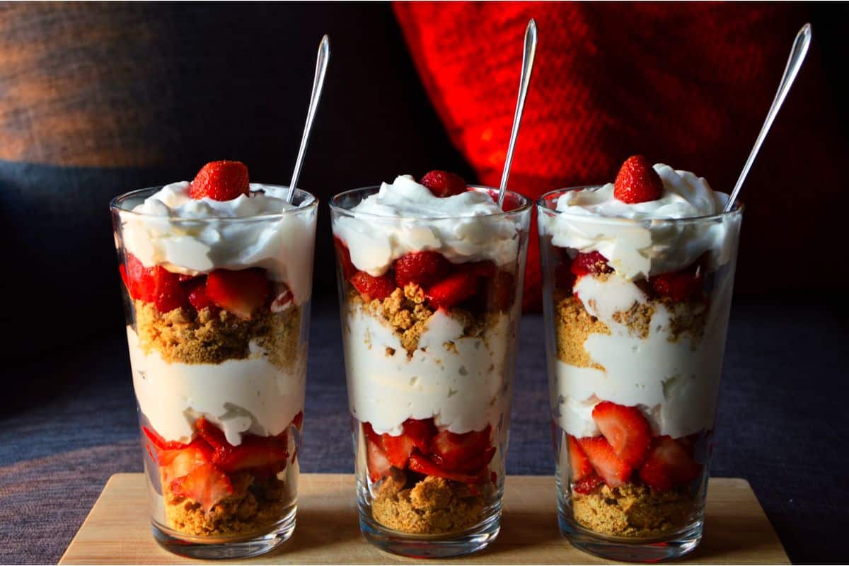 Verrine de Mascarpone aux Fruits Rouges