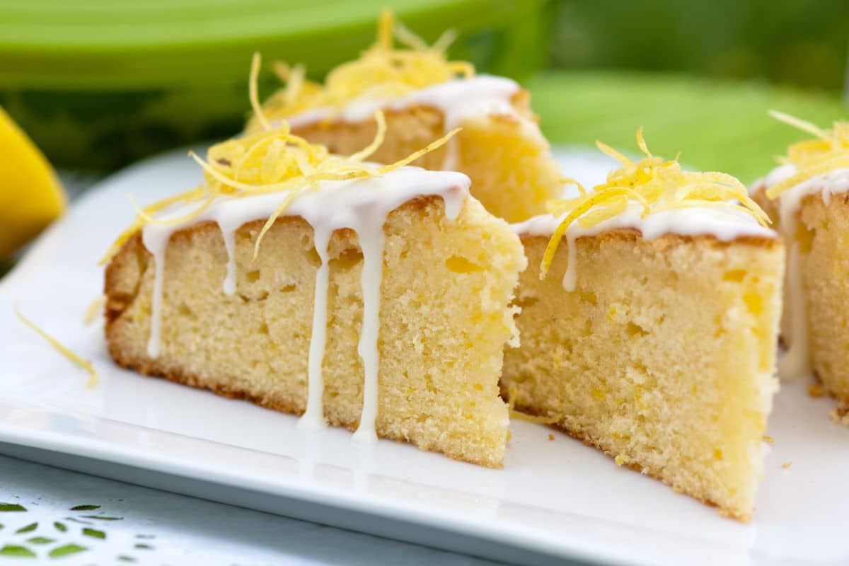 Cake au Citron avec Glaçage
