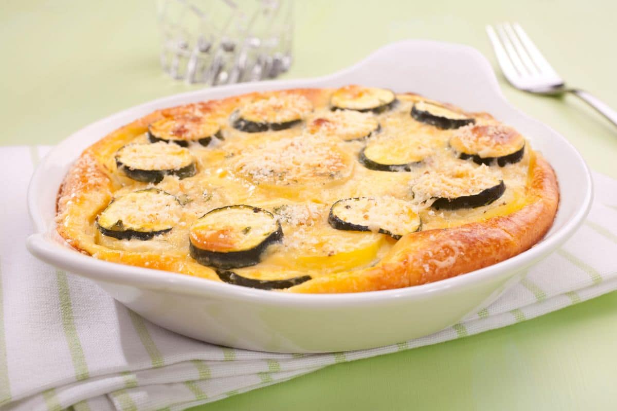 Gratin de Courgettes au Fromage