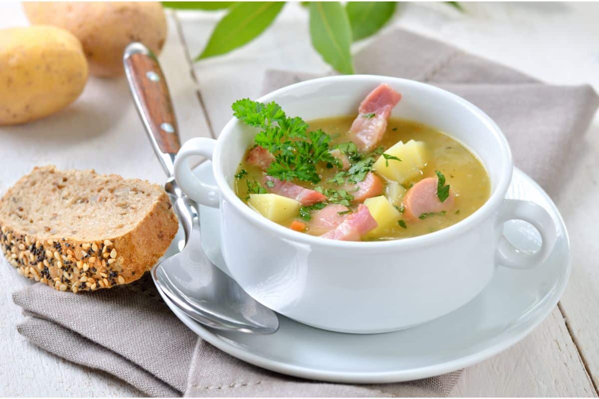 soupe aux pommes de terre