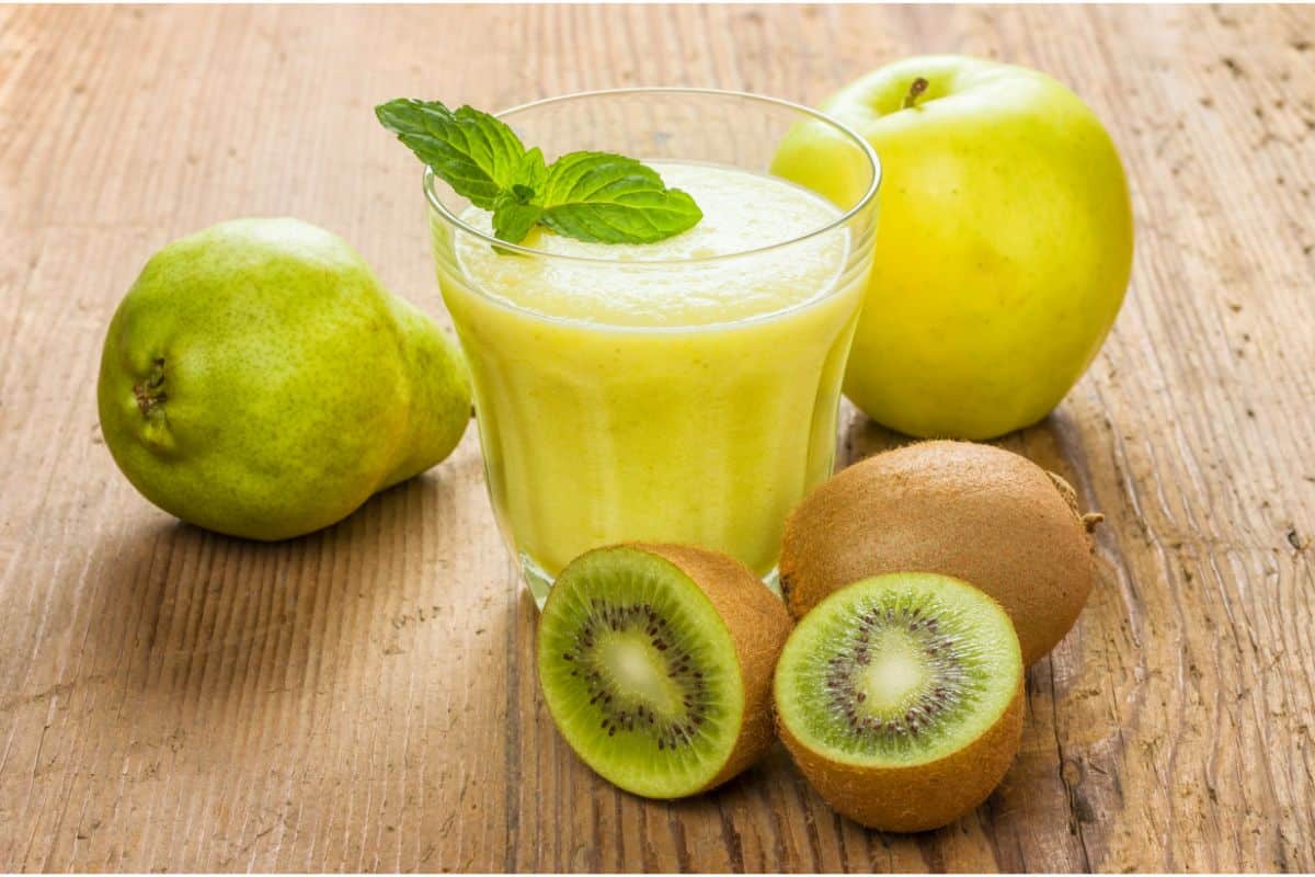 Smoothie Pomme Poire et Kiwi