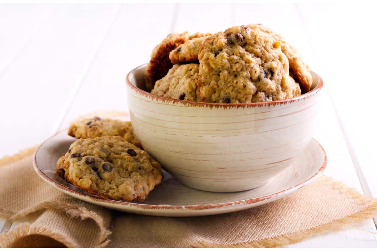 Cookies aux Flocons d'Avoine et Au Chocolat