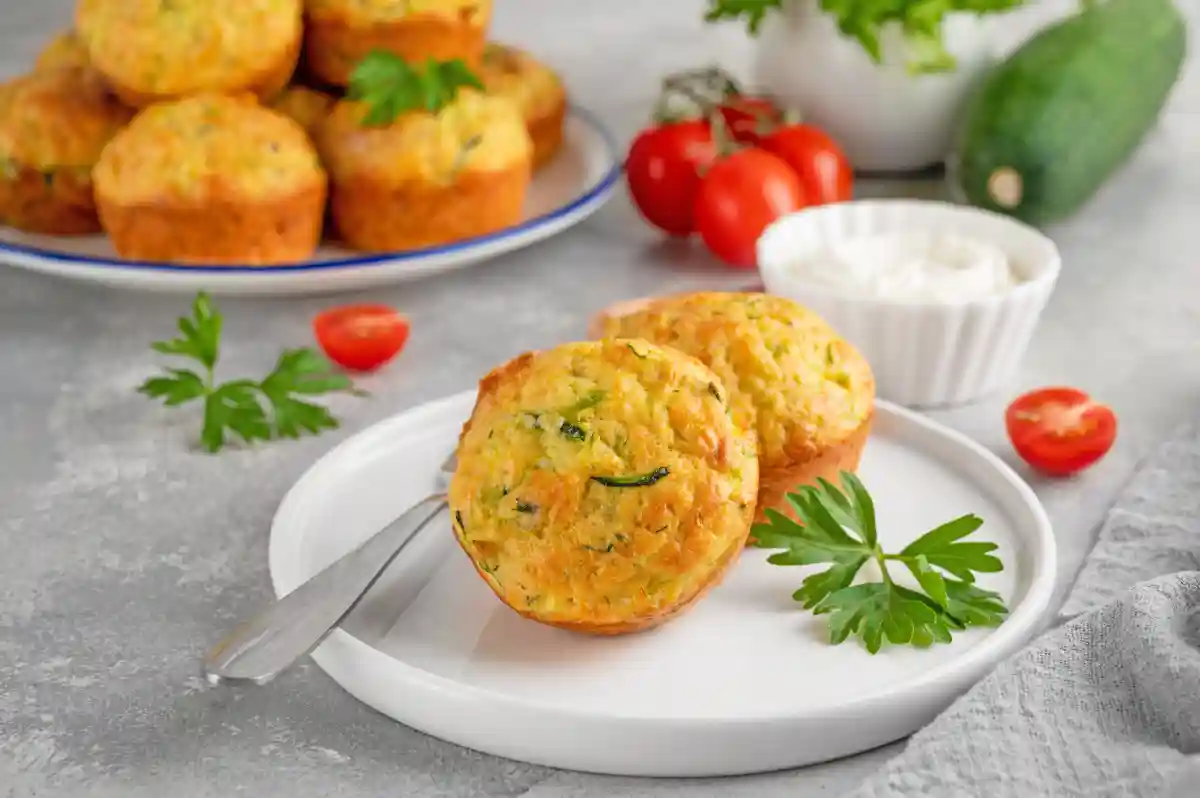 muffins aux courgettes faits maison