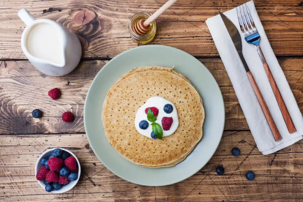 Pancake pour petit déjeuner