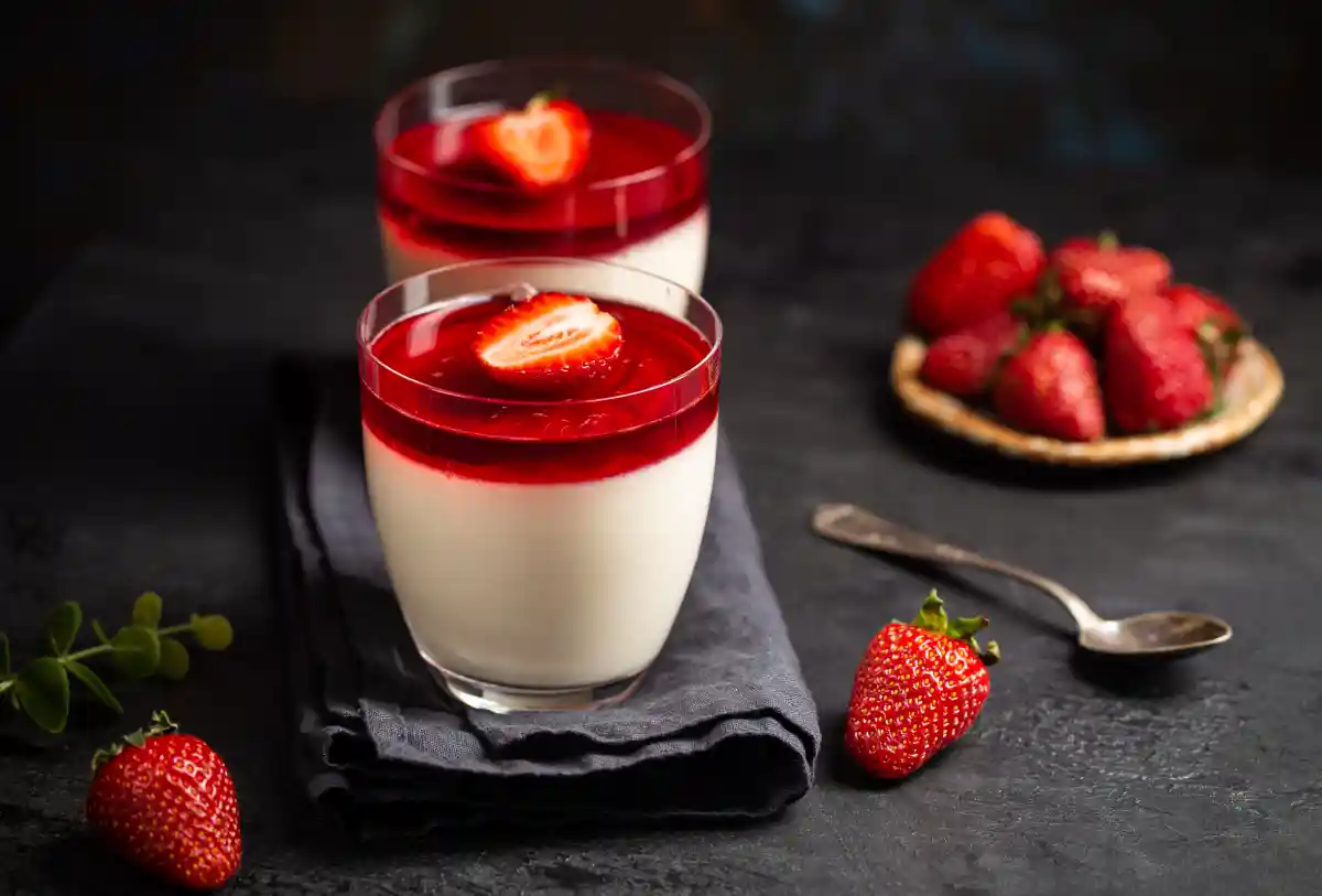 Panna Cotta Fraise Mascarpone