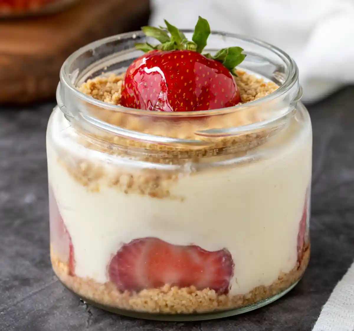 dessert magnolia fraise