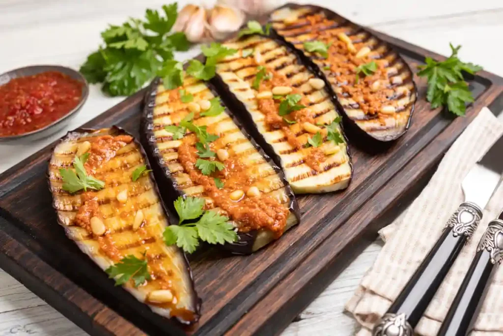 Aubergines Grillées