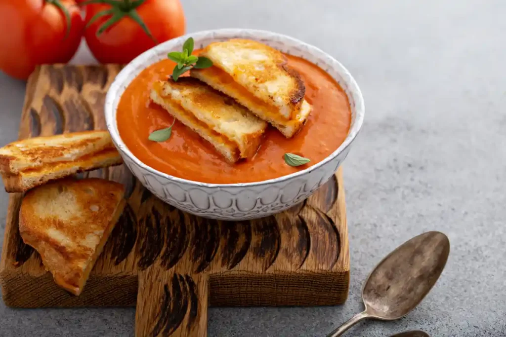 Soupe tomate et parmesan au cookeo