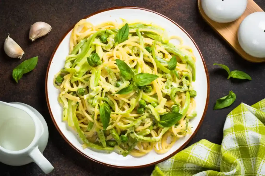 Spaghetti aux courgettes