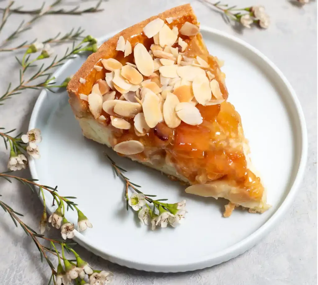 Tarte aux abricots et aux amandes