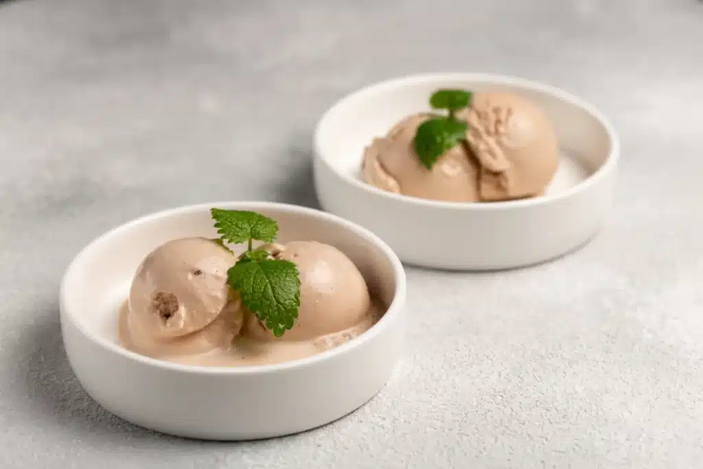 Crème glacée à la liqueur Baileys et cacao