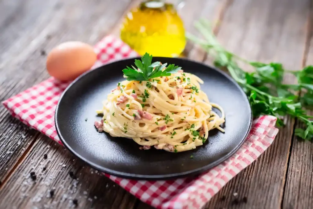 Pâtes à la carbonara