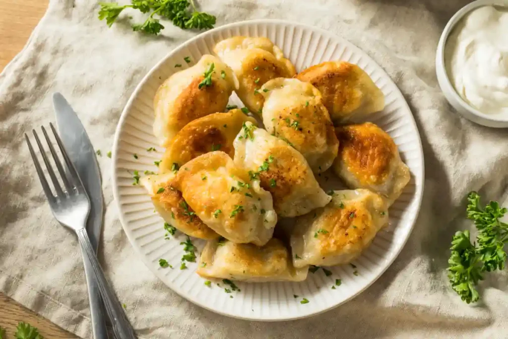 Pierogis de Pommes de Terre Frits