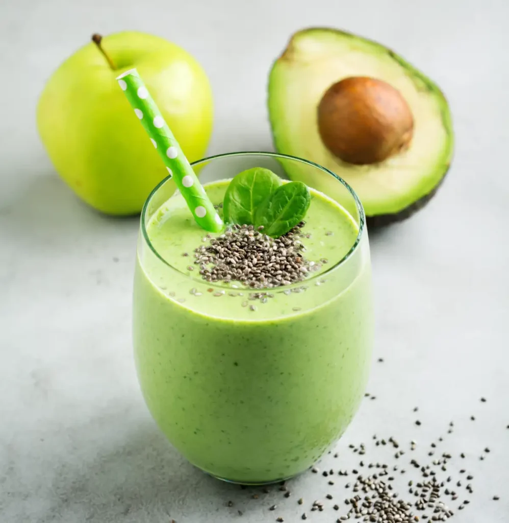 Smoothie source de vitamines et oméga-3