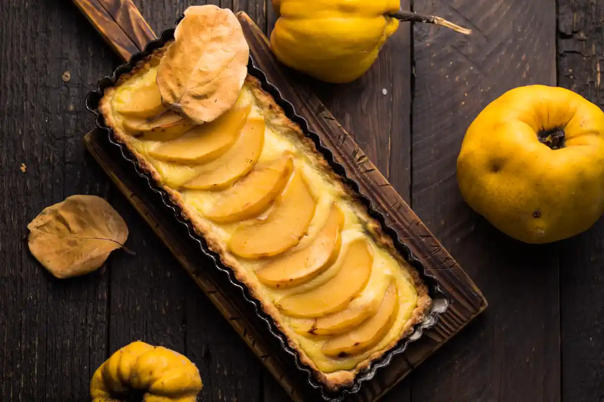 Tarte aux coings