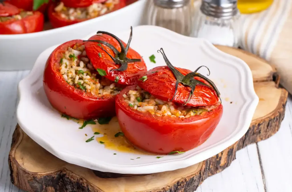 Tomates farcies au riz