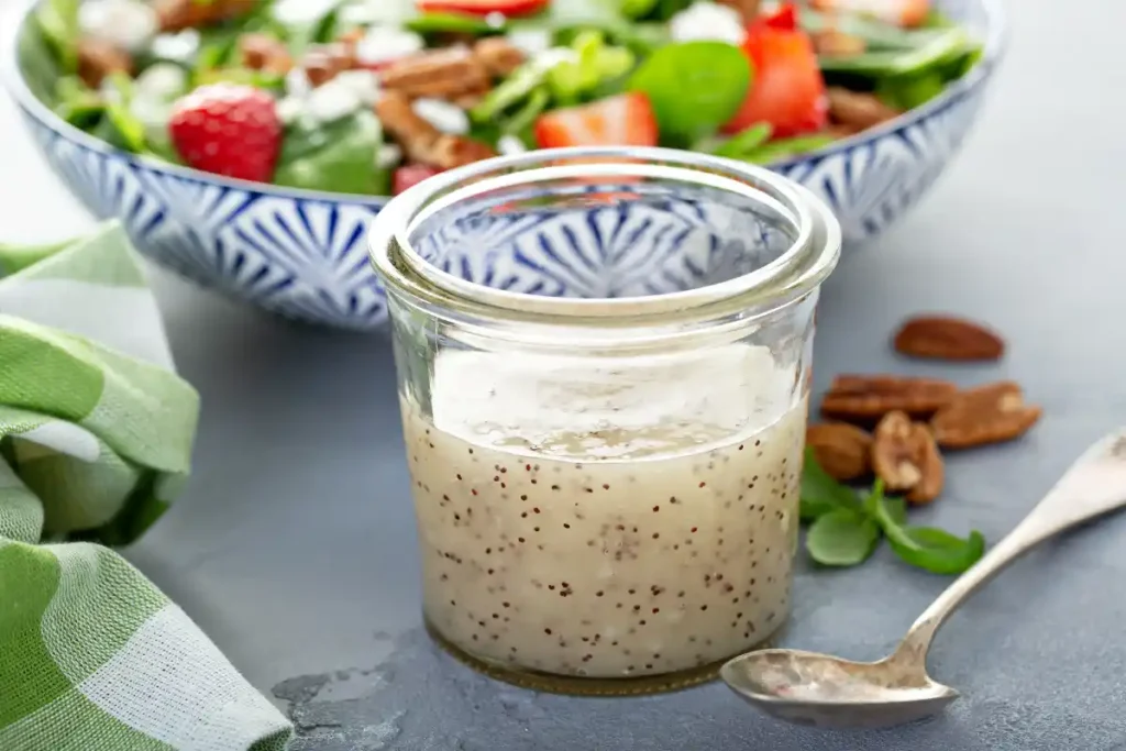 Vinaigrette aux graines de pavot